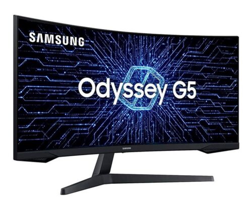 Monitor Samsung Curvo OLED 34" HD HDMI LC34G55TWWLMZD