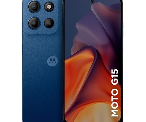 Smartphone Motorola XT2521-2 G15 Azul 4GB 128GB - PB6D0065BR