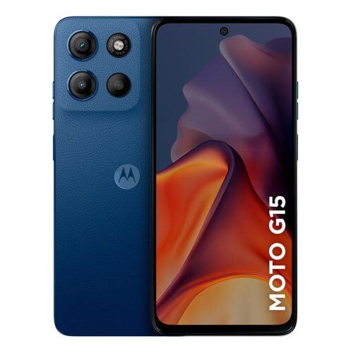 Smartphone Motorola XT2521-2 G15 Azul 4GB 128GB - PB6D0065BR