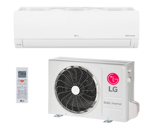 Ar Condicionado Split Hi Wall Inverter LG Dual Compact +IA R-32 18000 BTUs Frio 220V - S3NQ18KLQAL