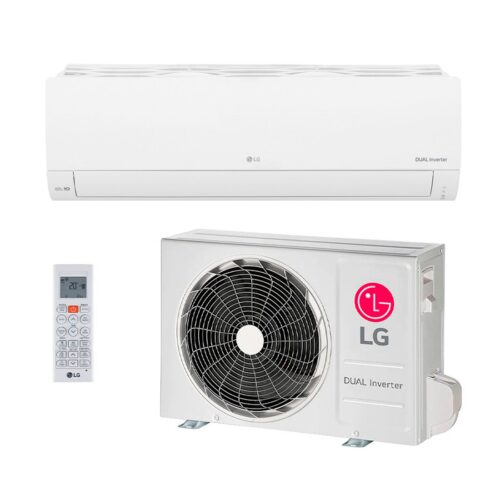 Ar Condicionado Split Hi Wall Inverter LG Dual Compact +IA R-32 18000 BTUs Frio 220V - S3NQ18KLQAL