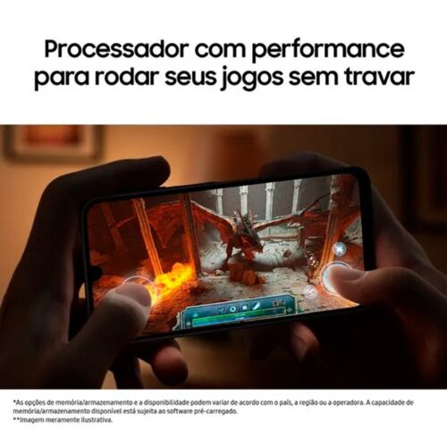 Smartphone Samsung A16 Enterprise Edition 5G 4GB 128GB Azul Escuro - SM-A166MZKRLEB - Imagem 7