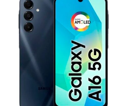 Smartphone Samsung A16 Enterprise Edition 5G 4GB 128GB Azul Escuro - SM-A166MZKRLEB