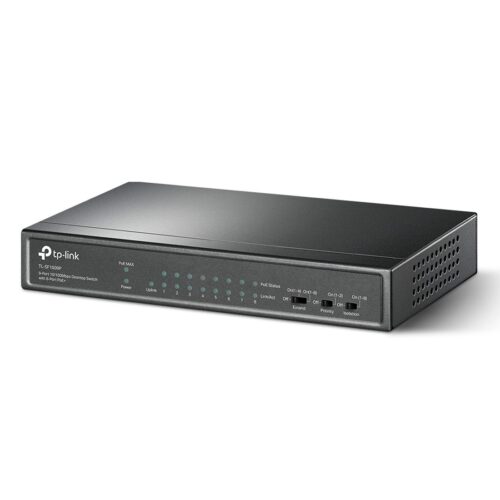 Switch TP-LINK, Switch de Mesa, Switch TP-LINK de Mesa TL-SF1009P, Switch TL-SF1009P - Imagem 2