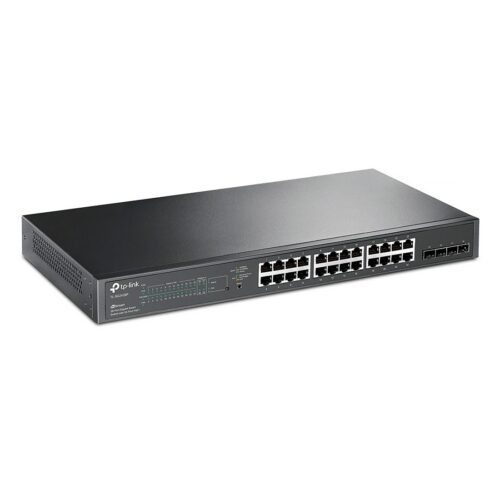 Switch TP-LINK Smart Gigabit 24P PoE+ 4 Slots SFP - TL-SG2428P - Imagem 2