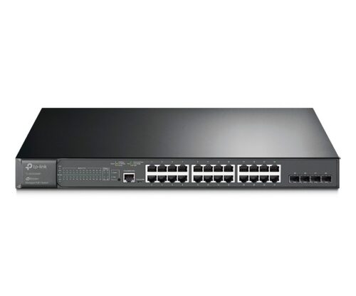 Switch TP-LINK Gigabit 24 Portas PoE+ e 4 SFP - TL-SG3428MP