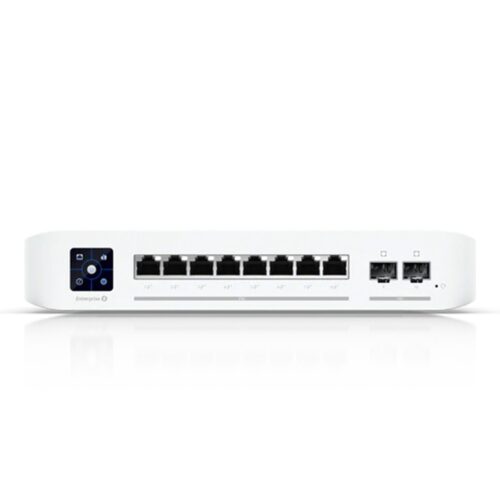 Switch Ubiquiti Uni-Fi 8 Portas PoE+ de 2.5G e 2 Portas SFP+ de 10G - USW-Enterprise-8-POE - Imagem 2