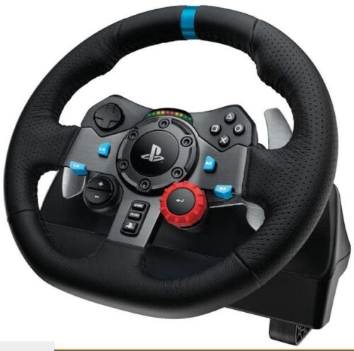 Volante Gamer Logitech G29 Driving Force para PS5 PS4 PS3 e PC - 941-000111
