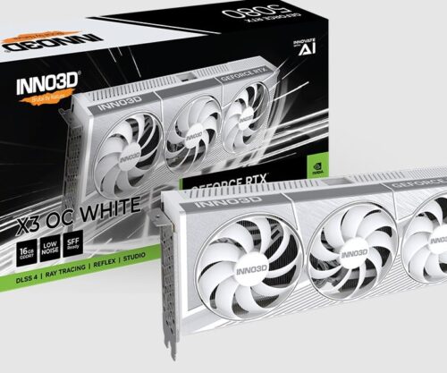 Gpu Inno3d Geforce Rtx 5080 X3 Oc White 16gb 256 Bits Gddr7 N50803-16d7x-17605211
