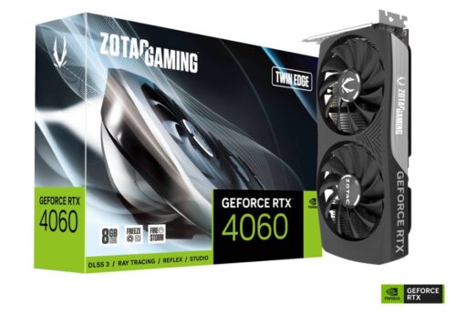 Zotac Gaming Geforce Rtx 4060 8gb 128 Bits Gddr6 Twin Edge Zt-d40600e-10m
