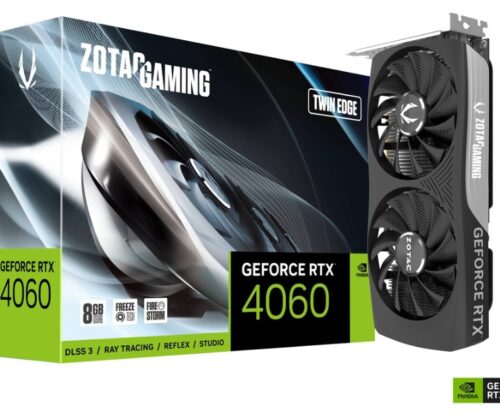 Zotac Gaming Geforce Rtx 4060 8gb 128 Bits Gddr6 Twin Edge Zt-d40600e-10m