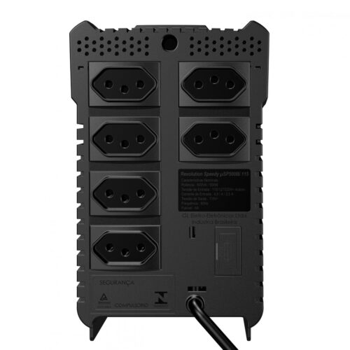 Estabilizador Revolution Speedy 500va Bivolt Entrada 115/220v E Saida 115v - 16620 - Imagem 2