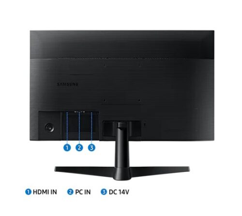 Monitor Samsung Gamer 24" Fhd 75hz Hdmi Vga Freesync Preto Série T350 - Lf24t350fhlmzd - Imagem 5
