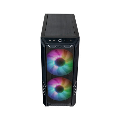 Gabinete Cooler Master Haf 500 Lateral Vidro Temperado - 2 Fans Argb 200mm Led Argb - Preto - H500-kgnn-s00 - Imagem 7
