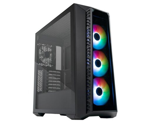 Gabinete Cooler Master Masterbox 520 Lateral Vidro Temperado - 3 Fans Argb 120mm - Preto - Mb520-kgnn-s01