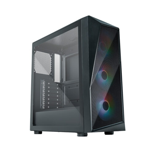 Gabinete Cooler Master Cmp 520 Lateral De Vidro - 3 Fans Led Argb- Preto - Cp520-kgnn-s00 - Imagem 3