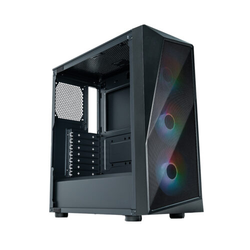 Gabinete Cooler Master Cmp 520 Lateral De Vidro - 3 Fans Led Argb- Preto - Cp520-kgnn-s00 - Imagem 4