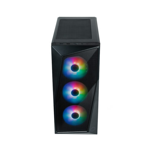 Gabinete Cooler Master Cmp 520 Lateral De Vidro - 3 Fans Led Argb- Preto - Cp520-kgnn-s00 - Imagem 8