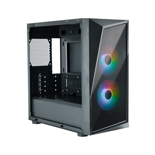 Gabinete Cooler Master Cmp 320 Lateral De Vidro - 2 Fans Argb De 120 Mm - Preto - Cp320-kgnn-s00 - Imagem 2