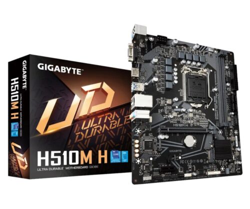 Placa-mãe Gigabyte H510m H V2 Micro Atx, Lga1200, 2xddr4 64gb, 2xusb 3.2, 4xusb 2.0, 1x D-sub, 1x Hdmi