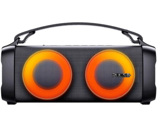 Caixa De Som Pulse Bazooka Beats 80w Rms Bt/aux/sd/usb Led Sp614