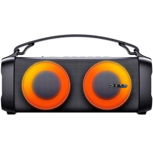 Caixa De Som Pulse Bazooka Beats 80w Rms Bt/aux/sd/usb Led Sp614