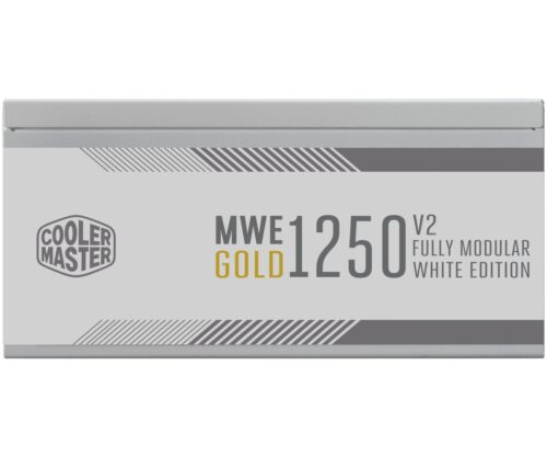 Fonte Cooler Master Mwe Gold V2 Fm 1250w 80 Plus Gold Atx3.0 White Edition - Mpe-c501-afcag-3gwo