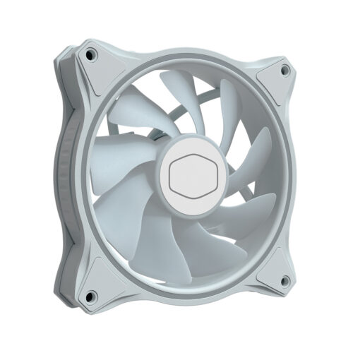 Fan Para Gabinete Masterfan Mf120 Halo - Rgb - 120mm - 3 Unidades - Branco - Mfl-b2dw-183pa-r1 - Imagem 5