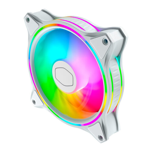 Fan Para Gabinete Masterfan Mf120 Halo - Rgb - 120mm - 3 Unidades - Branco - Mfl-b2dw-183pa-r1 - Imagem 7