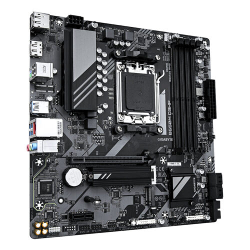 Placa Mae Gigabyte Amd B650m D3hp (rev. 1.0) Am5, 4xddr5 Dimm 192gb, Hdmi, Displayport - Imagem 2