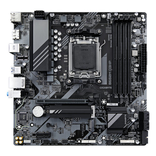Placa Mae Gigabyte Amd B650m D3hp (rev. 1.0) Am5, 4xddr5 Dimm 192gb, Hdmi, Displayport - Imagem 3
