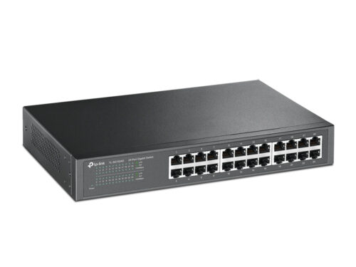 Switch Gigabit 24 Portas 10/100/1000 Mesa Ou Montavel Em Rack Nao Gerenciavel Tl-sg1024d Nacional Smb - Imagem 2