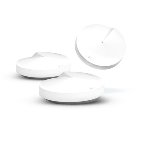 Roteador Wireless Sistema Wi-fi Mesh Dual Band 2,4/5ghz Ac1300 Deco M5 Pack C/ 3 Unidades