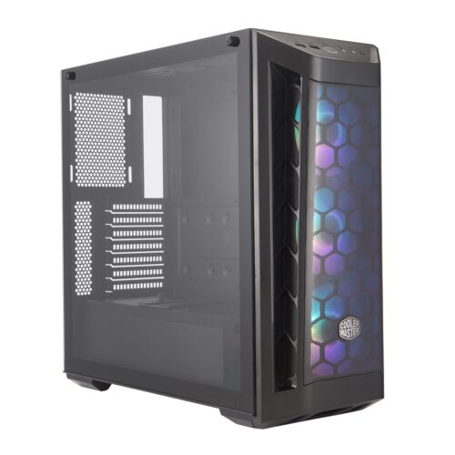 Gabinete Masterbox Mb511 Mid Tower Com 3 Fans De Led Argb Preto - Mcb-b511d-kgnn-rga - Imagem 3