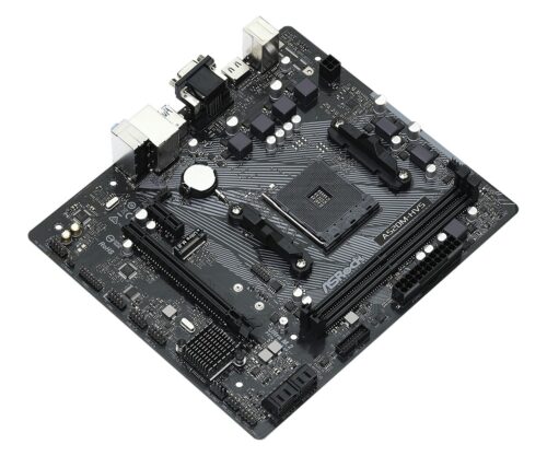 Placa Mãe Asrock A520m-hvs Am4 2xddr4 Dimm 64gb 2xusb2.0 4xusb3.2 1xm.2 Hdmi/d-sub Rede Giga 1xpcie - Imagem 3