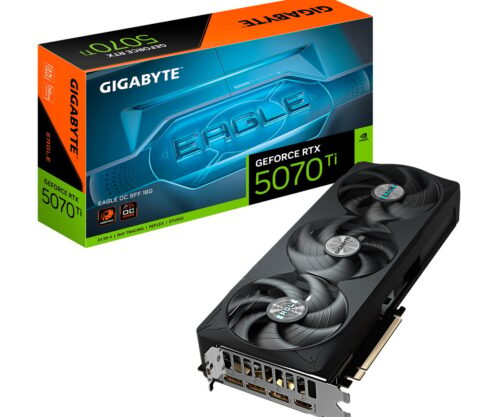 Geforce Rtx 5070 Ti Eagle Oc Sff 16gb 256bits Gddr7 Gv-n507teagle Oc-16gd