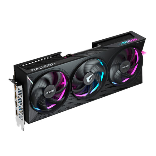 Gpu Gigabyte Amd Radeon Rx 9070 Xt Elite 16g 256bits Gddr6 Gv-r9070xtaorus E-16gd - Imagem 8