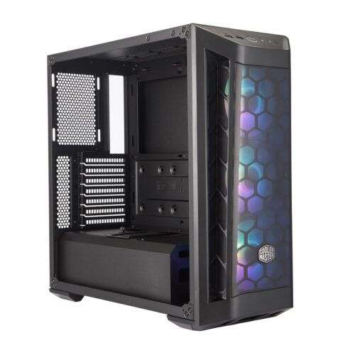 Gabinete Masterbox Mb511 Mid Tower Com 3 Fans De Led Argb Preto - Mcb-b511d-kgnn-rga - Imagem 4